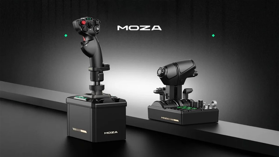 Moza Launches Force-Feedback Base and Modular Throttle