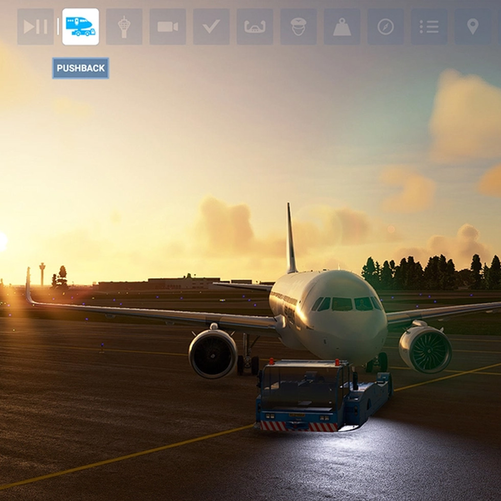 Toolbar Pushback