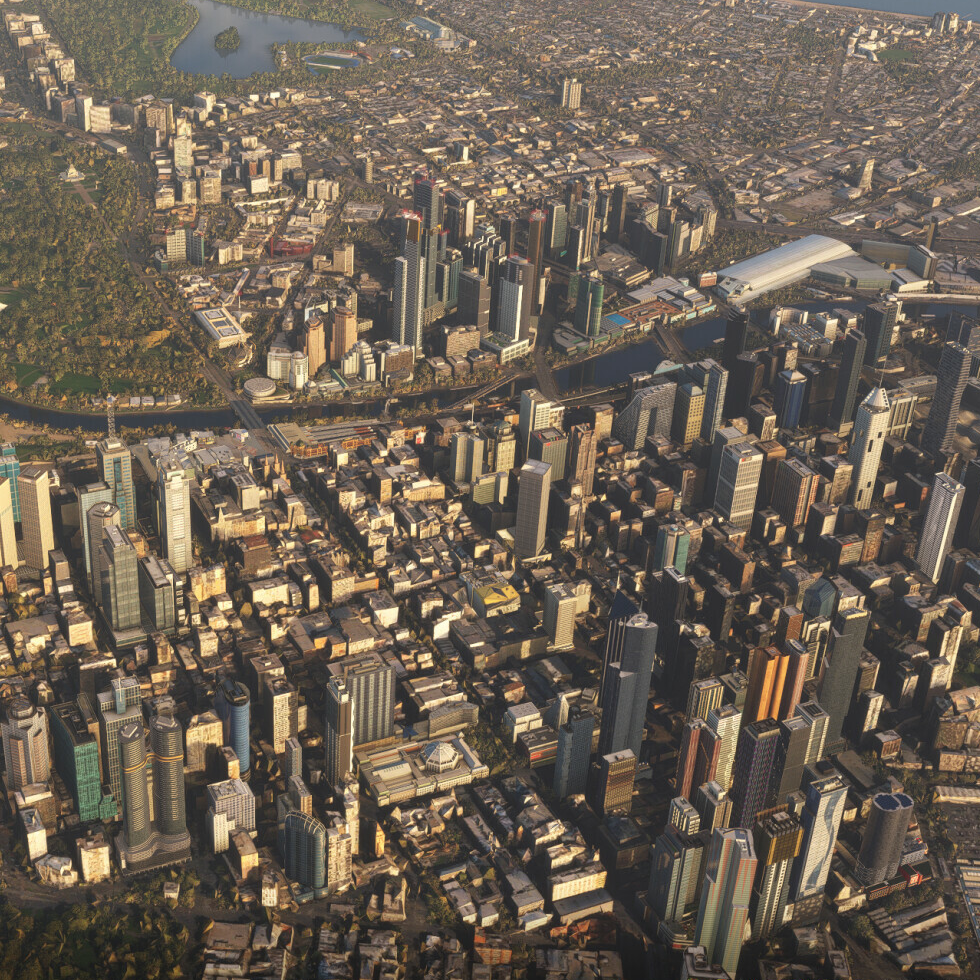 Landmarks Melbourne City Pack for MSFS